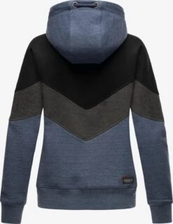 Navahoo Sweats Zippés Veste De Survêtement Honigperle Femme Bleu Foncé -Navahoo Soldes a372e3095629c53795b757b7129716b2