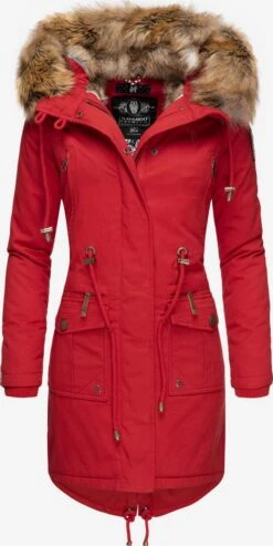 Navahoo Parkas Parka D’hiver Rosinchen Femme Rouge