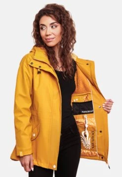 Navahoo Vestes De Mi-saison Veste Mi-saison Ocean Heart Femme Jaune -Navahoo Soldes a57436e0ee11d5f82beee40f89b16cfc