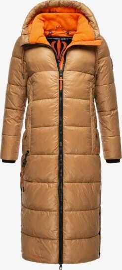 Navahoo Manteaux Dhiver Manteau D’hiver Schmuseengel Femme Camel -Navahoo Soldes a60dd3459bca9ef2f5d6219f6e8c1071