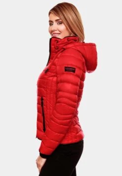Navahoo Vestes De Mi-saison Veste Mi-saison Lulana Femme Rouge Néon -Navahoo Soldes a650b20e2e5f523350c9b21259208558