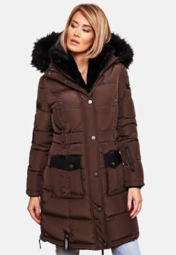 Navahoo Manteaux Dhiver Manteau D’hiver Sinja Femme Chocolat -Navahoo Soldes a6fc2e11d1fe282ae1ecad850ede1b0b