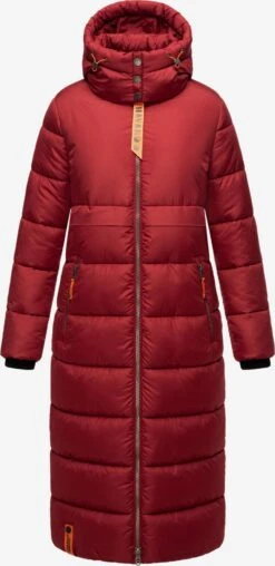Navahoo Manteaux Dhiver Manteau D’hiver Femme Rouge Sang -Navahoo Soldes a8667cff22f6b06cb17307874621e15b