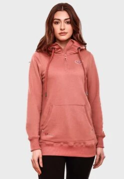 Navahoo Sweats à Capuche Sweat-shirt Zauberelfe Femme Rose -Navahoo Soldes a8edea54c63033fdd0b961730e060ec2