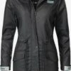 Navahoo Manteaux De Pluie Manteau Mi-saison Deike Femme Noir -Navahoo Soldes a918de825344e477b9141b526b7e0212
