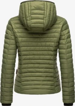 Navahoo Vestes De Mi-saison Veste Mi-saison Kimuk Femme Olive -Navahoo Soldes aaf30a1cc46b671e07afc7416351139c