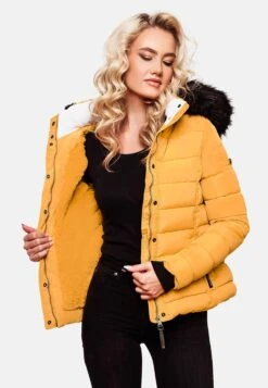 Navahoo Vestes Dhiver Veste D’hiver Miamor Femme Jaune Dor 16 Navahoo Vestes Dhiver Veste D’hiver Miamor Femme Jaune Dor -Navahoo Soldes ac24ed4051e9dad9e965598b3487a31d