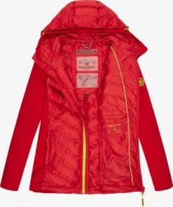 Navahoo Vestes De Mi-saison Veste Mi-saison Nimm Mich Mit Femme Rouge -Navahoo Soldes acd35b65cc96a448bab392fd67cb4d88