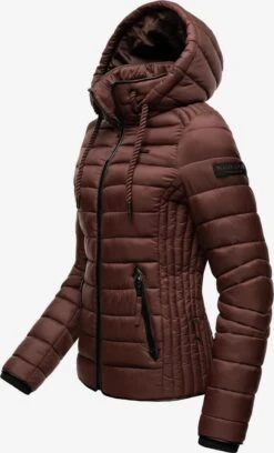 Navahoo Vestes De Mi-saison Veste Mi-saison Lulana Femme Chocolat -Navahoo Soldes ad4b563ba2d0c8e1582a4e9d1e8b2582