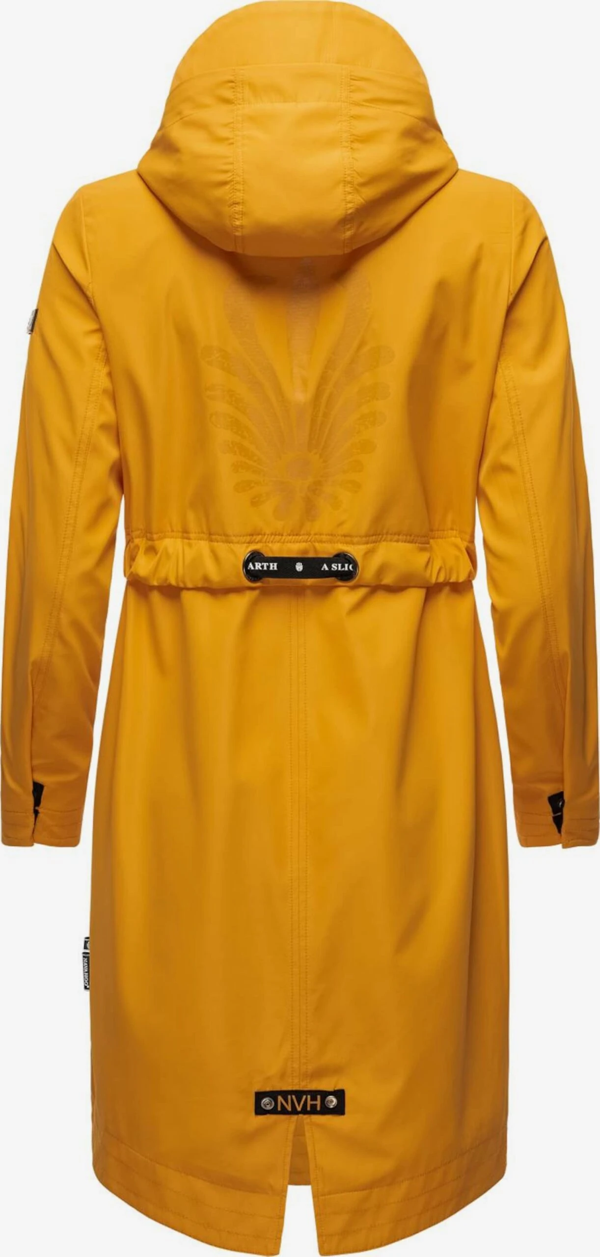 Navahoo Parkas Parka Mi-saison Josinaa Femme Jaune 5 Navahoo Parkas Parka Mi-saison Josinaa Femme Jaune - Image 3