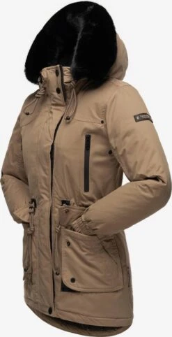 Navahoo Parkas Parka D’hiver Femme Noisette -Navahoo Soldes b4e955c05ffda0a3d657a0a14c53b8b1
