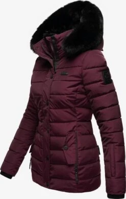 Navahoo Vestes Dhiver Veste D’hiver Milianaa Femme Aubergine -Navahoo Soldes b54e0d8fa3a036d0e4041fe6632fbfd6