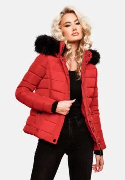 Navahoo Vestes Dhiver Veste D’hiver Miamor Femme Rouge -Navahoo Soldes b709526d3a238cecc67baa928a935be7