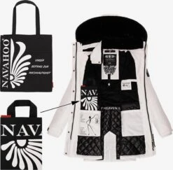 Navahoo Vestes Dextérieur Veste Fonctionnelle Tiniis Femme Blanc -Navahoo Soldes ba15dca32257fe22bb798a2956cd9943