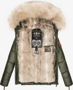 Navahoo Vestes Dhiver Veste D’hiver Tikunaa Femme Olive -Navahoo Soldes ba3667bc1614c0b315e33c74fb6a303c