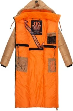 Navahoo Manteaux Dhiver Manteau D’hiver Schmuseengel Femme Camel -Navahoo Soldes bb1698ea40dd66f26b0d8ec78e5b703b