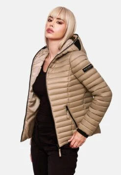 Navahoo Vestes De Mi-saison Veste Mi-saison Kimuk Femme Marron -Navahoo Soldes be16d5e939d587434a46e8d4d5c622a2