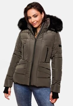 Navahoo Vestes Dhiver Veste D’hiver Adele Femme Taupe -Navahoo Soldes be47cb21ce28aeeac22cd08bf4d0ecde