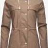 Navahoo Manteaux De Pluie Manteau Mi-saison Rainy Forest Femme Noisette -Navahoo Soldes bee545f67c19e5049e88b267494306f6