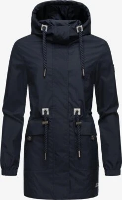 Navahoo Parkas Parka Mi-saison Neophee Femme Bleu Cobalt