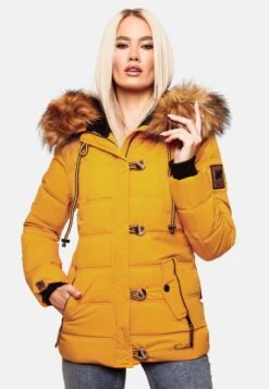 Navahoo Vestes Dhiver Veste D’hiver Zoja Femme Jaune -Navahoo Soldes c3125ea4280844dff795bd09a8368cca