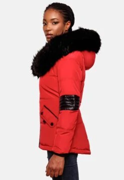 Navahoo Vestes Dhiver Veste D’hiver Nirvana Femme Rouge -Navahoo Soldes c47d43ea6c8de1ce3f0905e6e791fd95