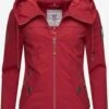 Navahoo Vestes De Mi-saison Veste Mi-saison Wekoo Femme Rouge -Navahoo Soldes c4b1136a5dd93b75618846c800c57da9