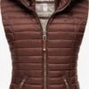 Navahoo Vestes Sans Manches Gilet Shadaa Femme Marron Châtaigne 1 Navahoo Vestes Sans Manches Gilet Shadaa Femme Marron Châtaigne -Navahoo Soldes c63130f1bdea52ea52cd3fd972e4c3fa