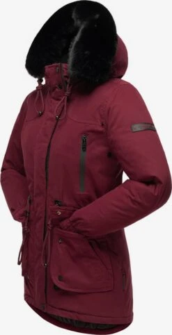 Navahoo Parkas Parka D’hiver Femme Bordeaux -Navahoo Soldes c6ad37f98341cac517629076fb548c0a