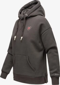 Navahoo Sweats à Capuche Sweat-shirt Goldfee Femme Gris Foncé -Navahoo Soldes c74e2f35254a57bd8d52a7eeab6fc9e8