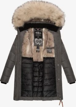 Navahoo Manteaux Dhiver Manteau D’hiver Paula Femme Marron -Navahoo Soldes c802a2e299ce114e003f9eabf6245622