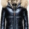 Navahoo Vestes Dhiver Veste D’hiver Tikunaa Femme Bleu Marine -Navahoo Soldes c937b2dc317d2eaa5b8997dac9b07b84