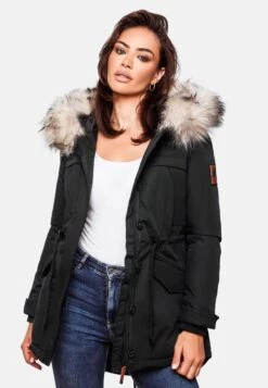 Navahoo Parkas Parka D’hiver Femme Noir -Navahoo Soldes c99bbc2e8a36a4cdfb86763f6b09861d
