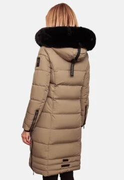 Navahoo Manteaux Dhiver Manteau D’hiver Fahmiyaa Femme Noisette -Navahoo Soldes c9b3b158de76856d33b9b66b955a2db9