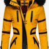 Navahoo Vestes Dhiver Veste D’hiver Moon Femme Jaune -Navahoo Soldes c9dcd010c1f659d1f48a3387465d6d2e