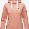 Navahoo Sweats à Capuche Sweat-shirt Namikaa Femme Rose Pastel -Navahoo Soldes ca344bf865c13a4b6376f8218406abb5