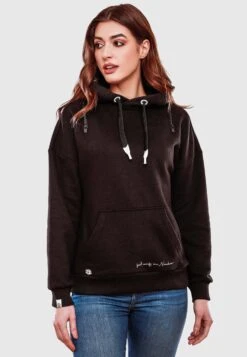 Navahoo Sweats à Capuche Sweat-shirt Zuckerbärchen Femme Noir -Navahoo Soldes ca38cd7ed415f4369c4ccb3ecfbf5973