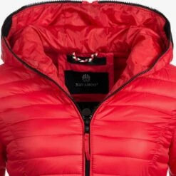Navahoo Vestes De Mi-saison Veste Mi-saison Kimuk Femme Rouge -Navahoo Soldes cb73d021319e22c920830aa99e8d0598