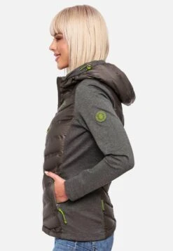 Navahoo Vestes De Mi-saison Veste Mi-saison Nimm Mich Mit Femme Chocolat / Gris Foncé -Navahoo Soldes cc10f57e9c5556efcc9ac9d85edfdadc