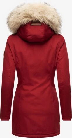 Navahoo Parkas Parka D’hiver Cristal Femme Rouge Sang -Navahoo Soldes d0103721bfd7528357e55f714dfe97da
