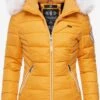 Navahoo Vestes Dhiver Veste D’hiver Khingaas Femme Jaune -Navahoo Soldes d040c912a393bb17135ca177f550ef6c