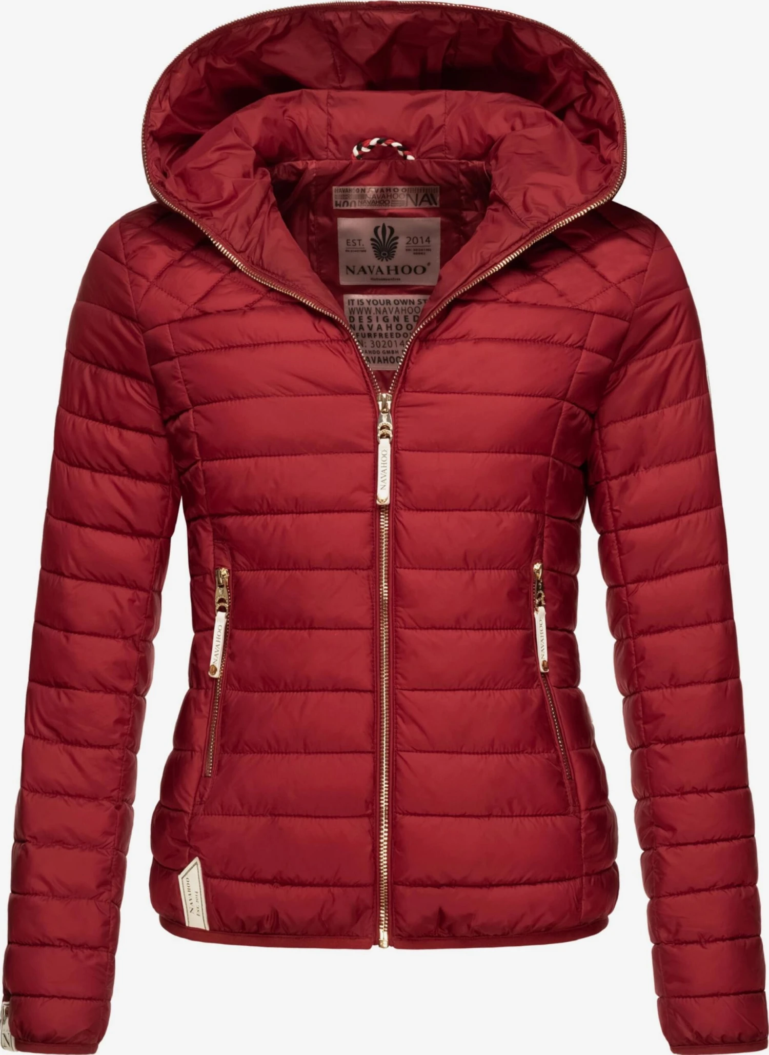 Navahoo Vestes De Mi-saison Veste Mi-saison Ich Bin Hübsch Femme Rouge Carmin 3 Navahoo Vestes De Mi-saison Veste Mi-saison Ich Bin Hübsch Femme Rouge Carmin