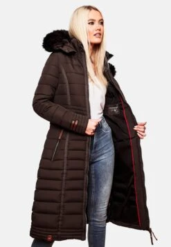 Navahoo Manteaux Dhiver Manteau D’hiver Umay Femme Marron -Navahoo Soldes d10f73c22725e882ee38f169c945c66e