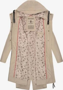 Navahoo Parkas Parka Mi-saison Josinaa Femme Beige -Navahoo Soldes d12ed0e48f20c94141c3fcf4ceca3c71