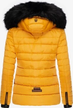 Navahoo Vestes Dhiver Veste D’hiver Wisteriaa Femme Jaune Foncé -Navahoo Soldes d160e12961b0fa13cd4584713479f537