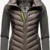 Navahoo Vestes De Mi-saison Veste Mi-saison Nimm Mich Mit Femme Chocolat / Gris Foncé -Navahoo Soldes d17ede04a5b435d13c50ef1b30d14800