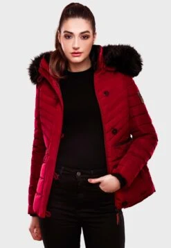 Navahoo Vestes Dhiver Veste D’hiver Wisteriaa Femme Rouge Feu -Navahoo Soldes d1adb2464aef1fe33a9b12375aa92656