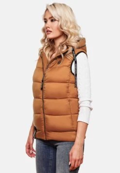 Navahoo Vestes Sans Manches Gilet Kassidy Femme Caramel -Navahoo Soldes d1ae20cba46decd98559e701b70de15e