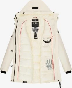 Navahoo Parkas Parka D’hiver Freeze Stoorm Femme Blanc Cassé -Navahoo Soldes d2181c6fd0f67237769d3383eb980567