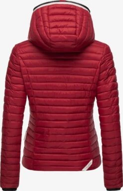 Navahoo Vestes De Mi-saison Veste Mi-saison Kimuk Femme Rouge Foncé -Navahoo Soldes d28b01e3e343e1cfb717533389ccdf87